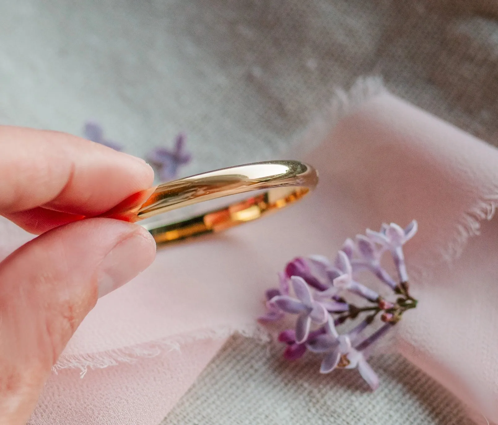 14K Gold Classic Bangle For Baby & Kids or Women