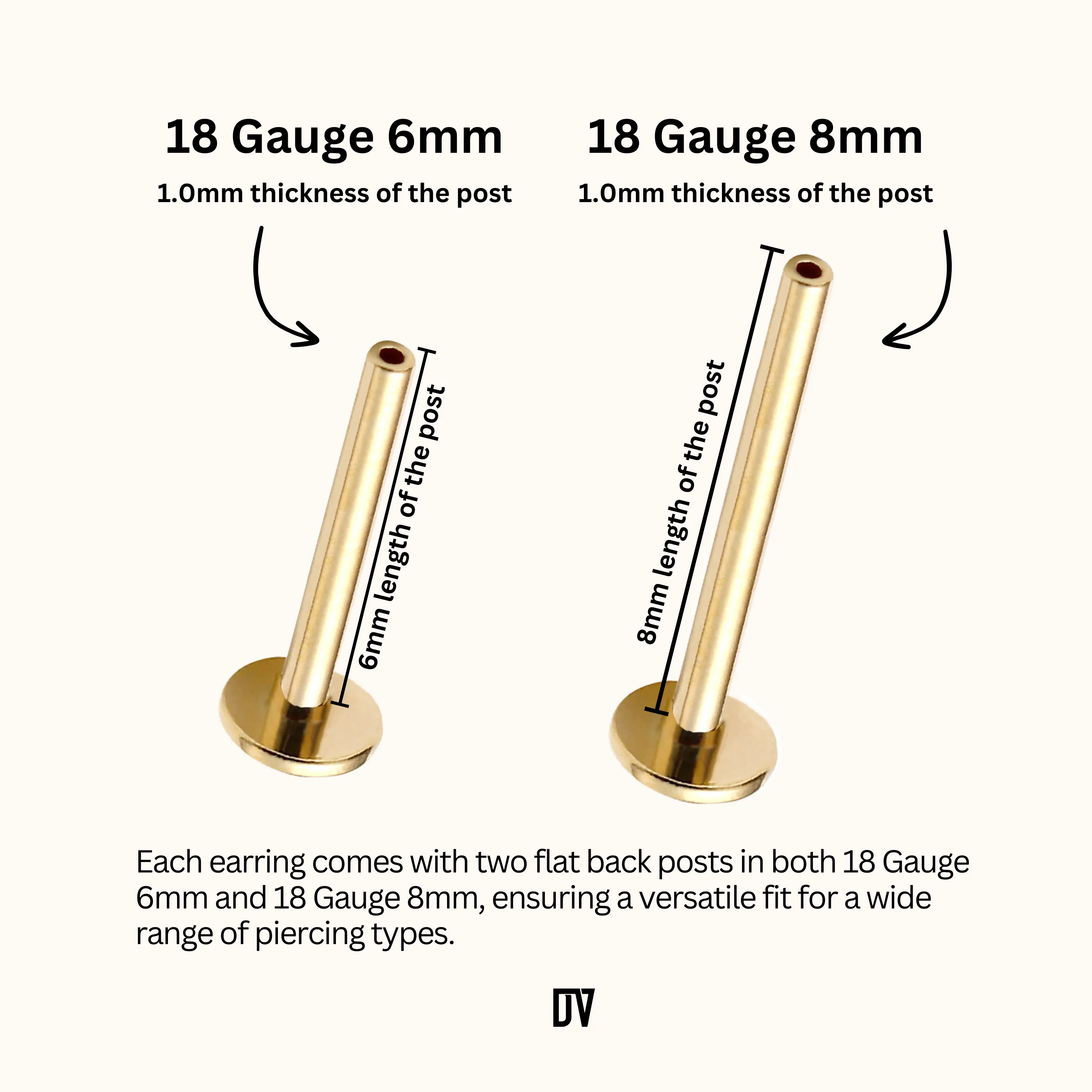 14K Solid Gold Chandelier Tassel CZ Bezel Drop Dangle Threadless Labret Flat Back Earring