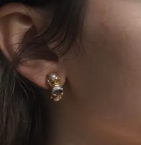 14kt Pearl Stone