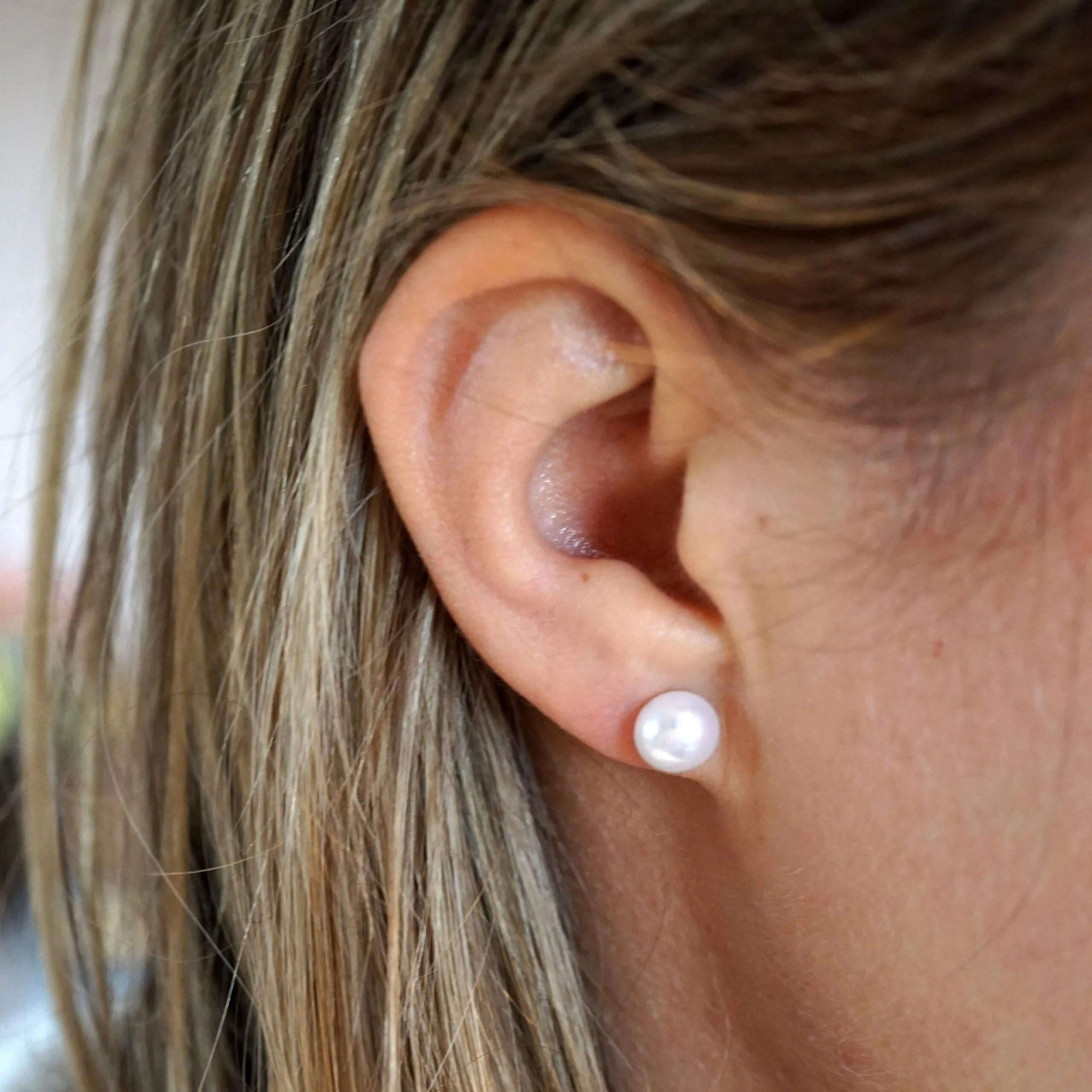 Amelia X - 925 Sterling Silver Freshwater Pearl Set