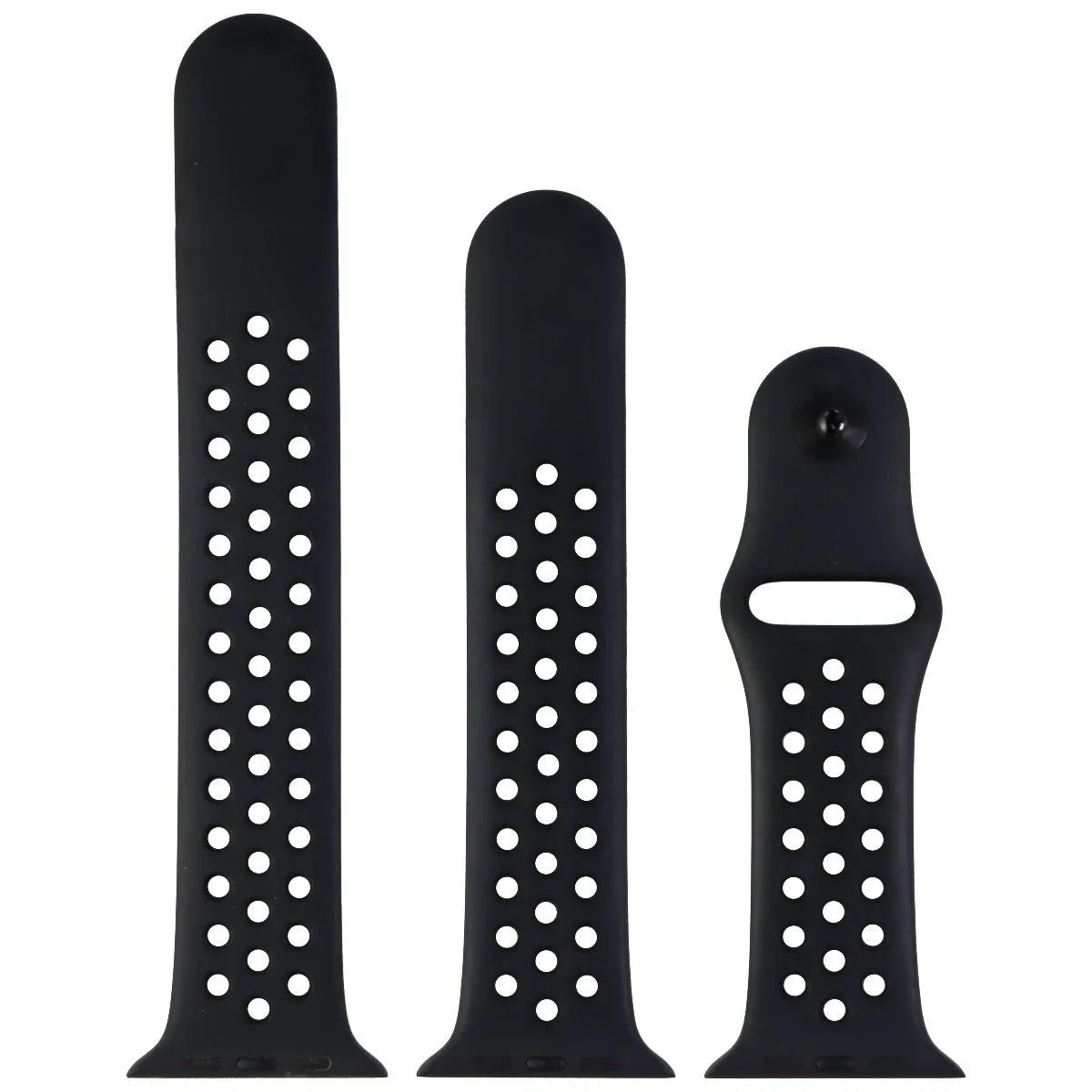 Apple 42mm Nike Sport Band for Apple Watch 42/44/45mm - Anthracite/Blk Full Set