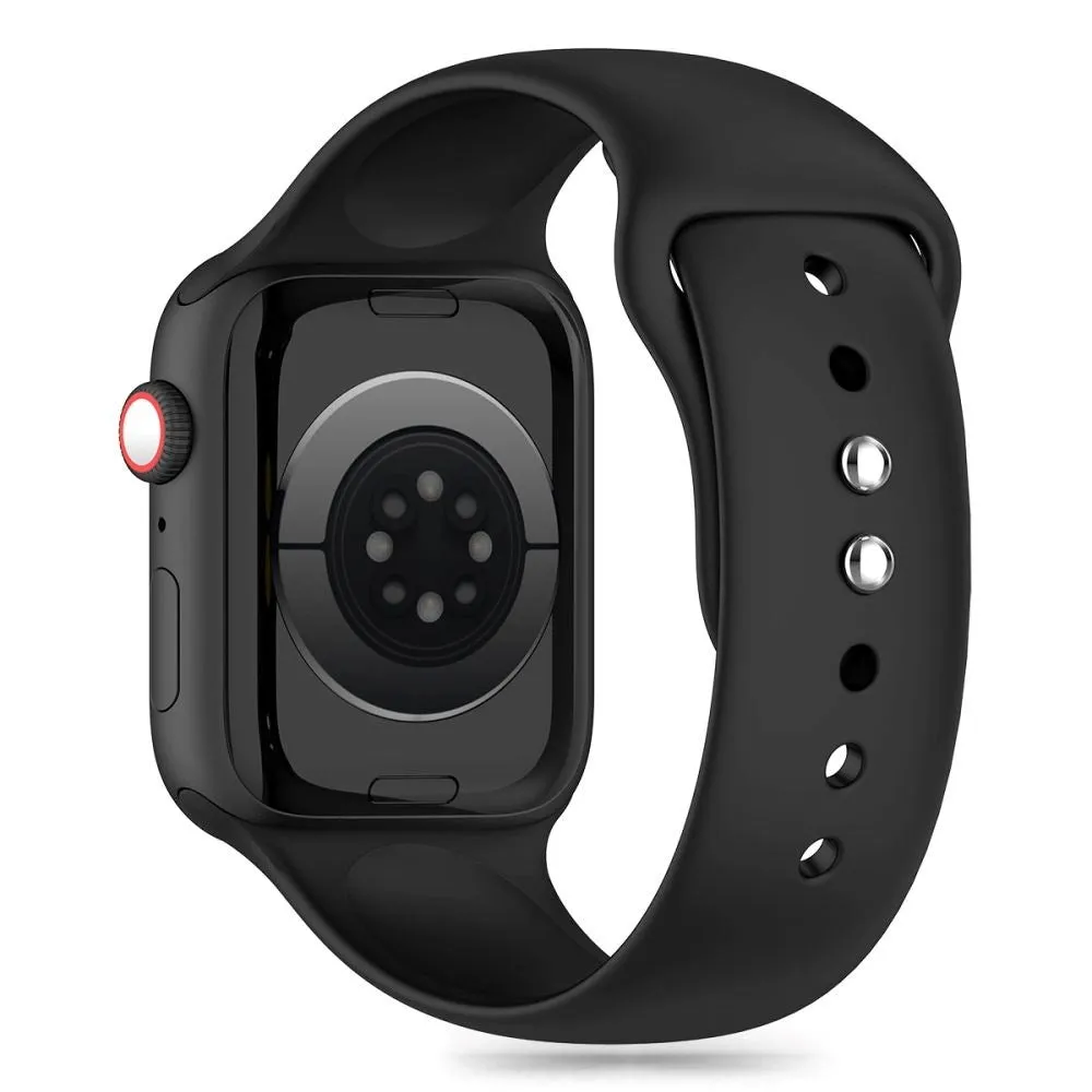 Apple Watch (38/40/SE/41/42mm) Tech-Protect Silikone Urrem - Black