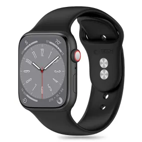 Apple Watch (38/40/SE/41/42mm) Tech-Protect Silikone Urrem - Black