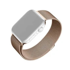 Apple Watch (38/40/SE/41mm) Fixed Mesh Rem - Rosenguld