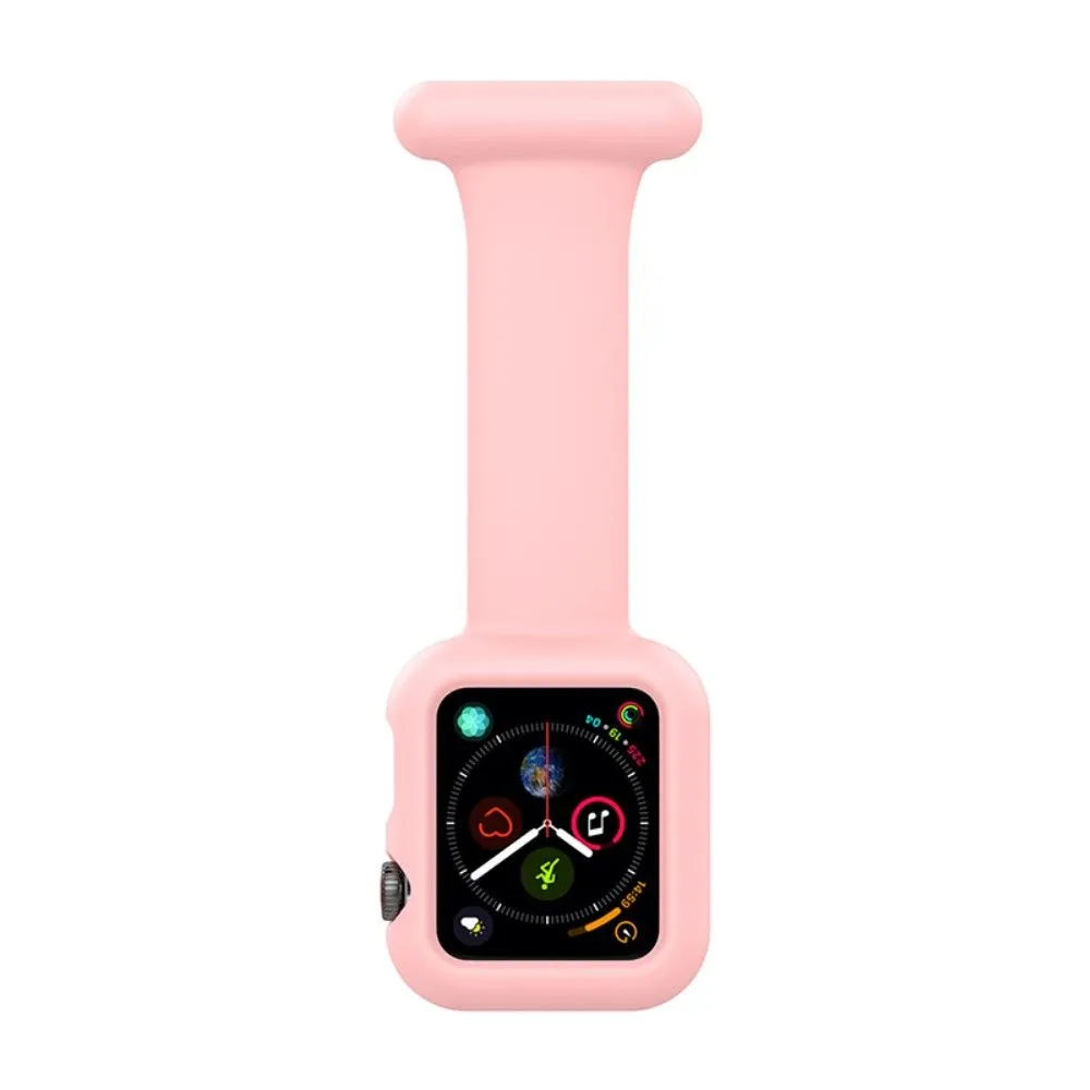Apple Watch (41mm) doctor nurse silicone watch strap - Pink
