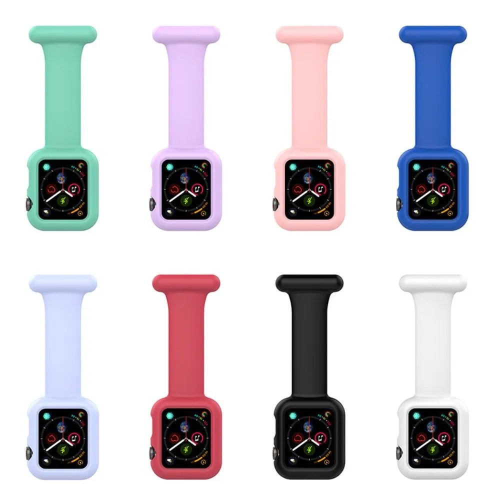 Apple Watch (41mm) doctor nurse silicone watch strap - Pink