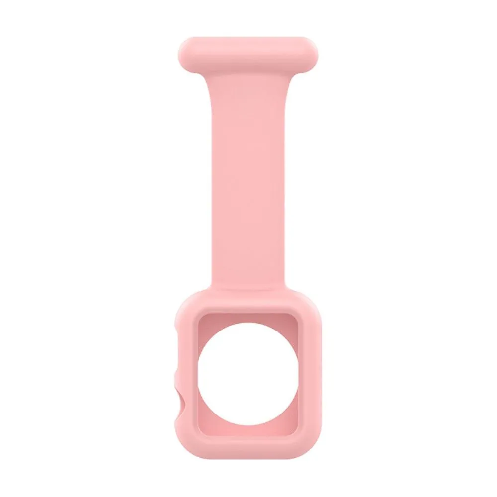 Apple Watch (41mm) doctor nurse silicone watch strap - Pink