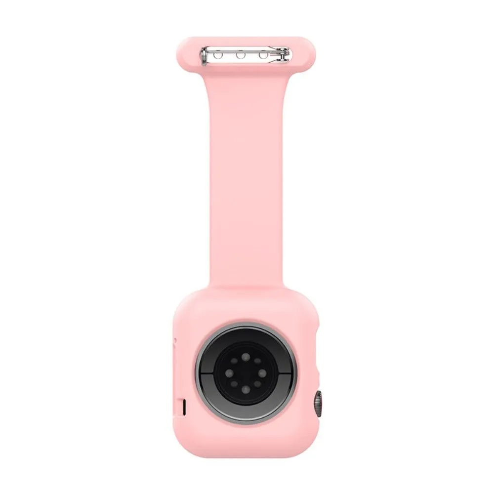 Apple Watch (41mm) doctor nurse silicone watch strap - Pink