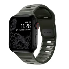 Apple Watch (42/44/SE/45/46/49mm) Nomad Sport Band Rem - Ash Green
