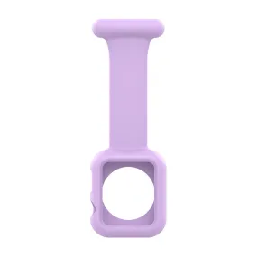 Apple Watch (45mm) doctor nurse silicone watch strap - Light Purple