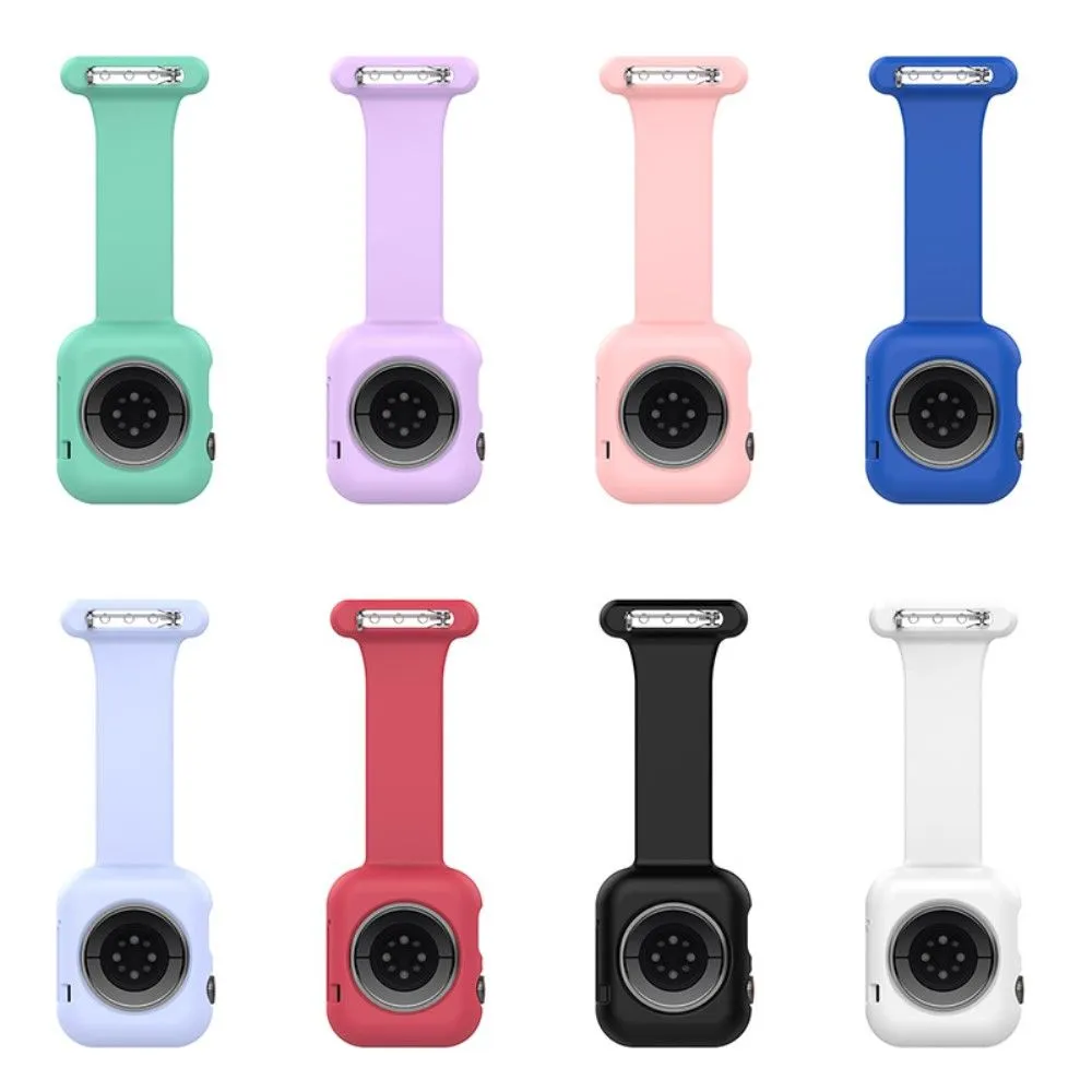 Apple Watch (45mm) doctor nurse silicone watch strap - Light Purple