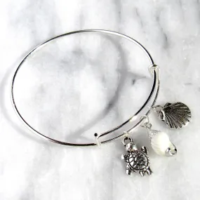 Aquatic Shell Bangles