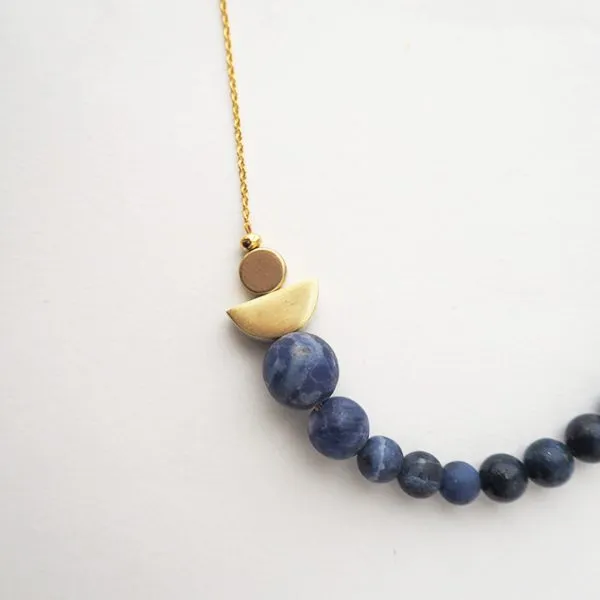 ATOLL02 Atoll Necklace Blue Sea