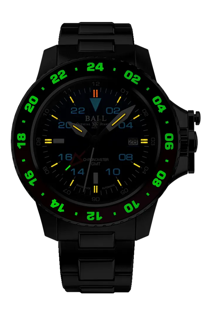 Ball Engineer Hydrocarbon AeroGMT II (42mm) - DG2018C-S3C-BK