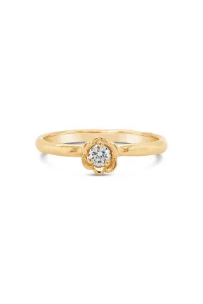 Barnacles ~ 3.5mm Gold Diamond Ring