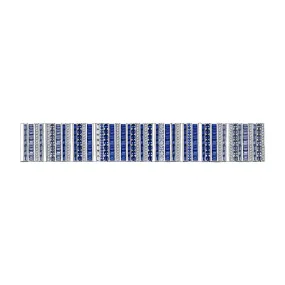 Blue Sapphire and Diamond Masterpiece Bracelet
