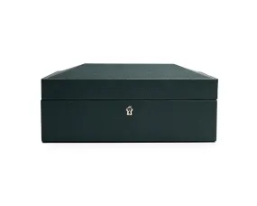 British Racing 8 Piece Watch Box (Green)