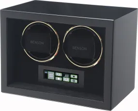 BSN Watch Winder Compact Double 2.BG Black