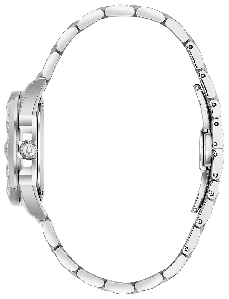 Bulova Marine Star Ladies Diamond Watch 96R215