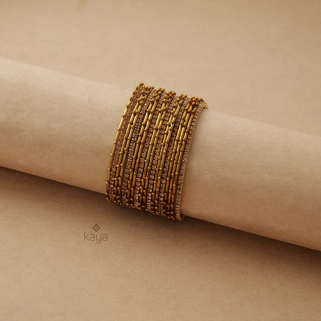 CB100985 -  Metal Bangle Set (color option)