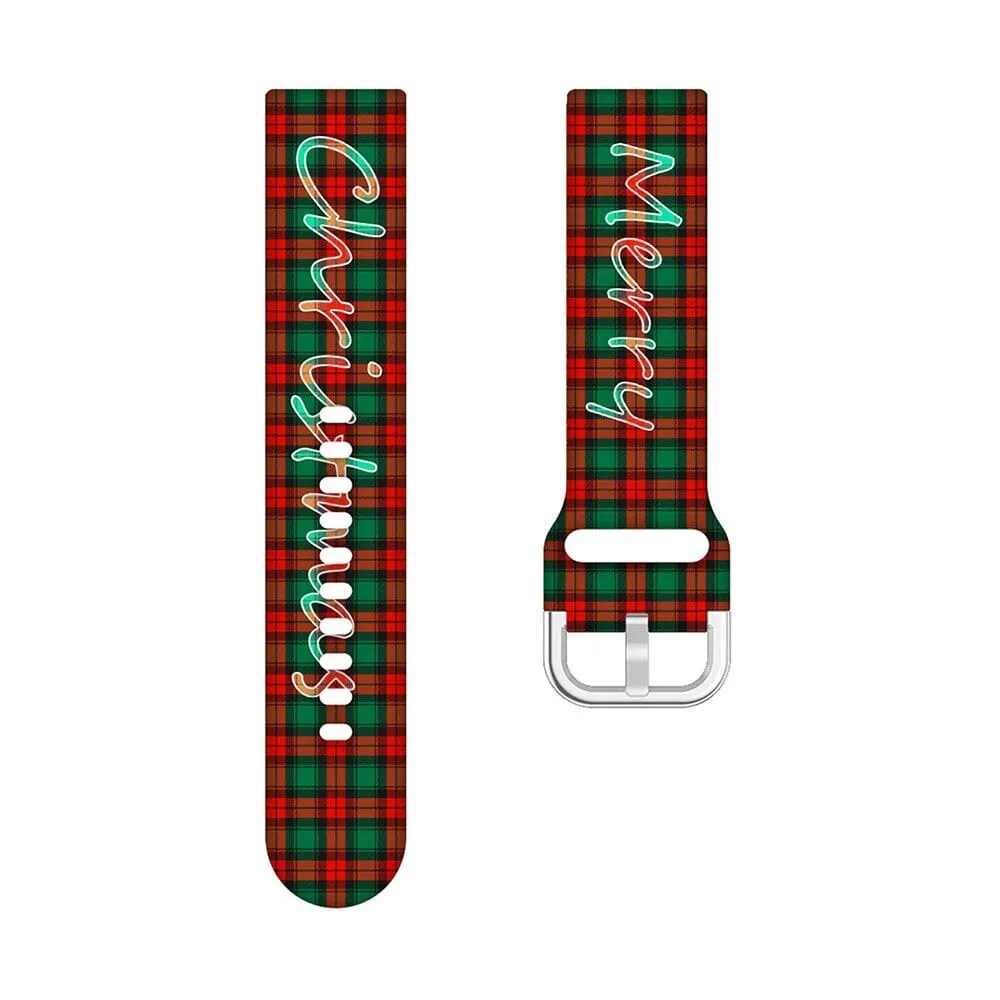 Christmas Watch Straps compatible with the Huawei Watch 3 Pro