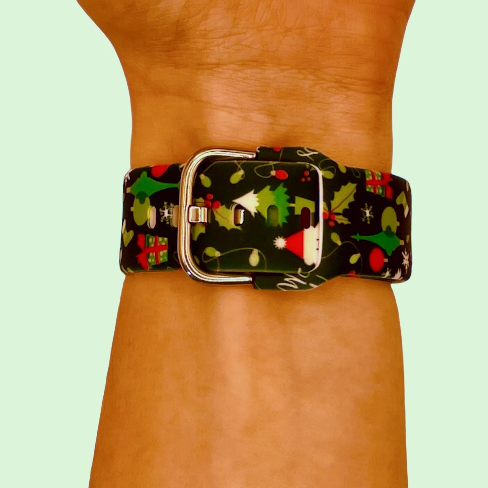 Christmas Watch Straps compatible with the Huawei Watch 3 Pro