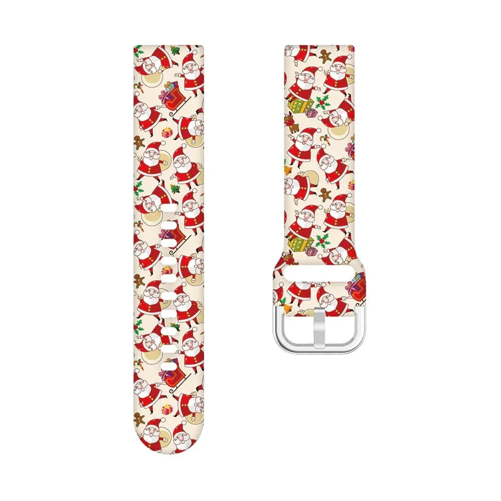 Christmas Watch Straps compatible with the Huawei Watch 3 Pro