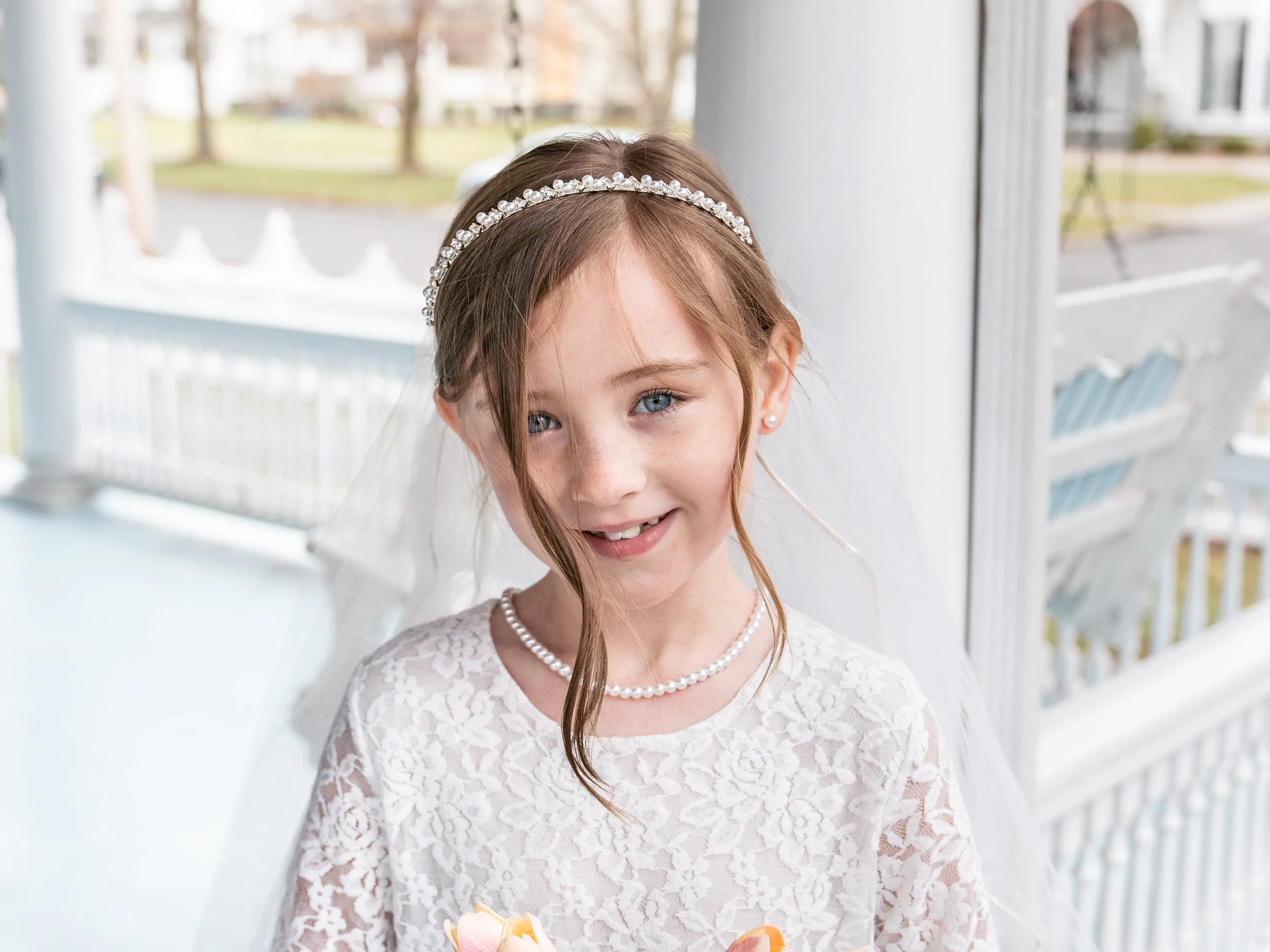 Classic Children's Pearl Jewelry Gift Set