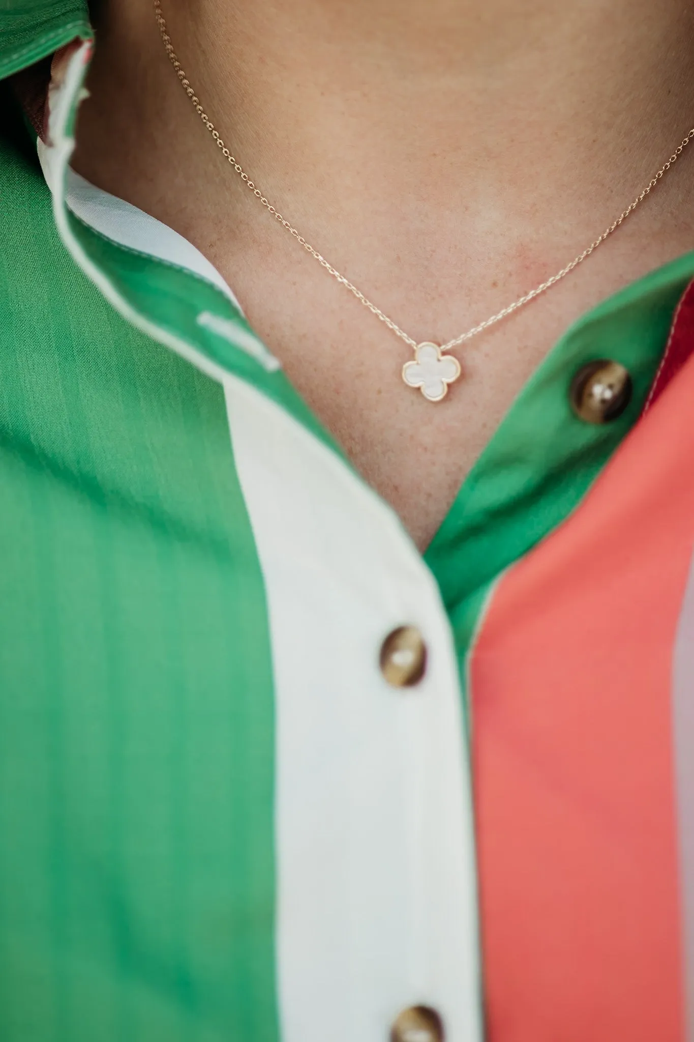 Clover Gleam Necklace