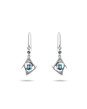 Cobalt Earrings