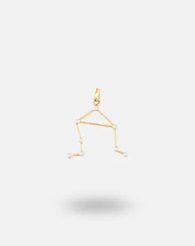 Constellation Charm Pendant - Libra