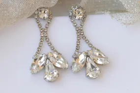 CRYSTAL CHANDELIER EARRINGS