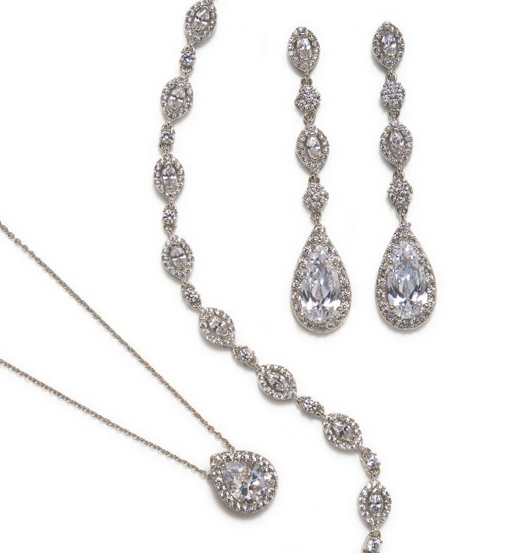 Daisy Long Drop Earrings