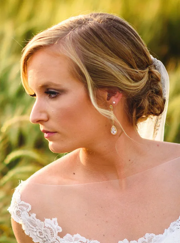 Daisy Long Drop Earrings