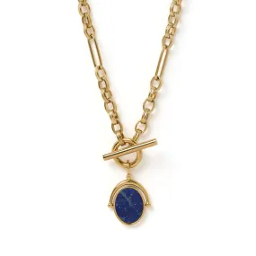 Delilah Spinner Necklace - Lapis Lazuli