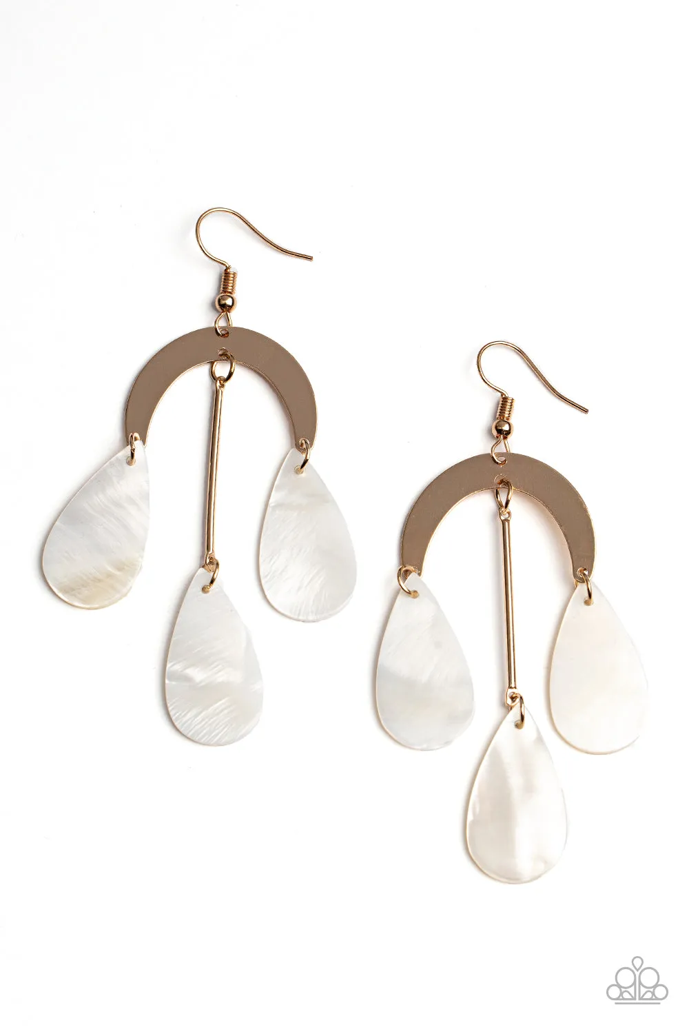 Earrings ‹Atlantis Ambience - Gold E190