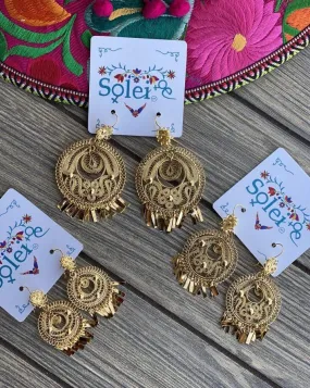 Encaje Redondo Earrings