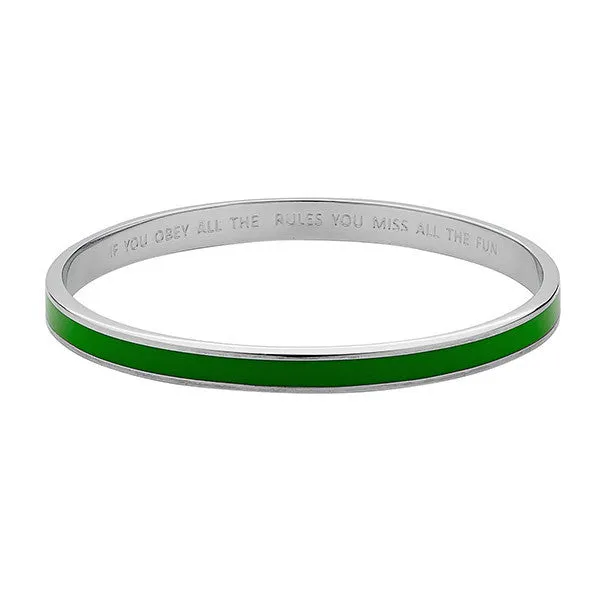 GEORGINI CANDY GREEN 5.5mm BANGLE