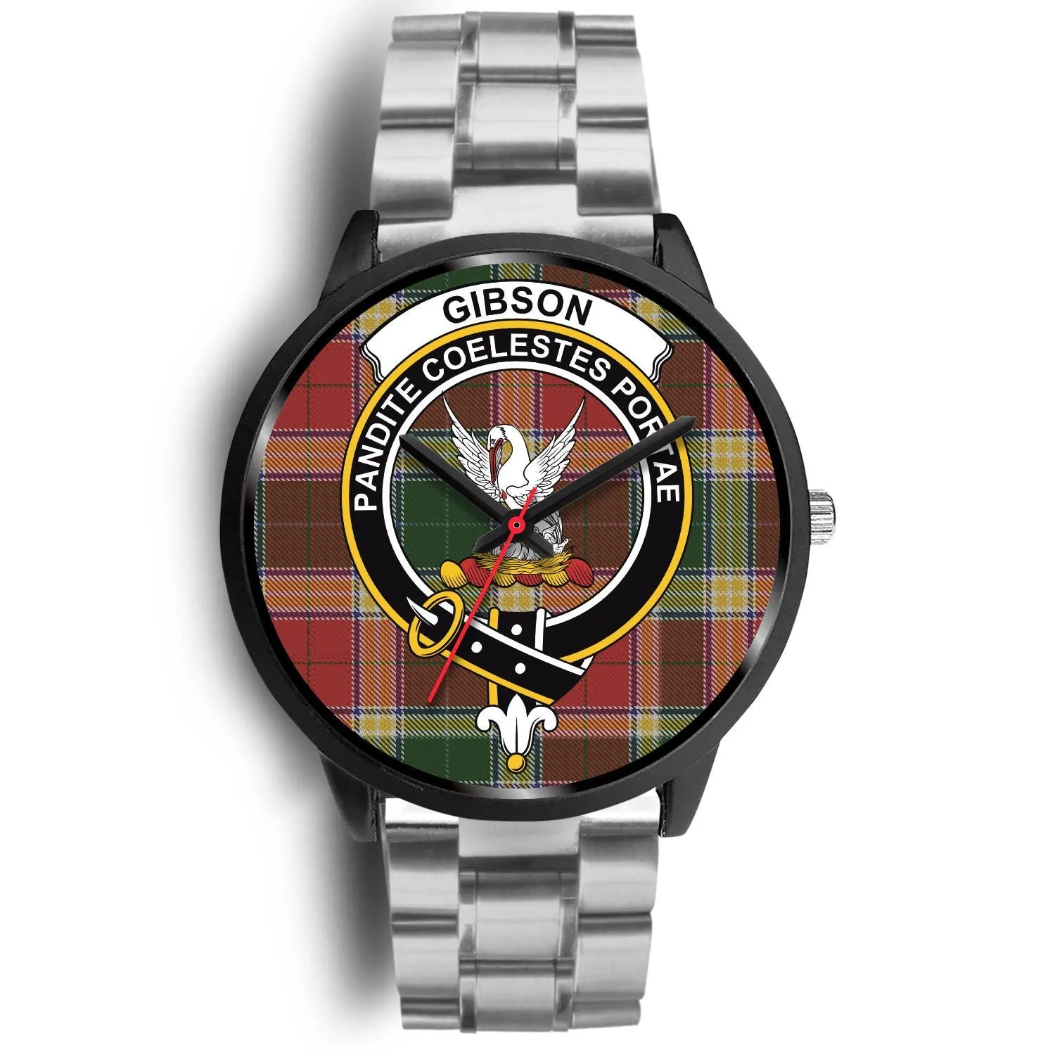 Gibson Clan Badge Tartan Black Watch