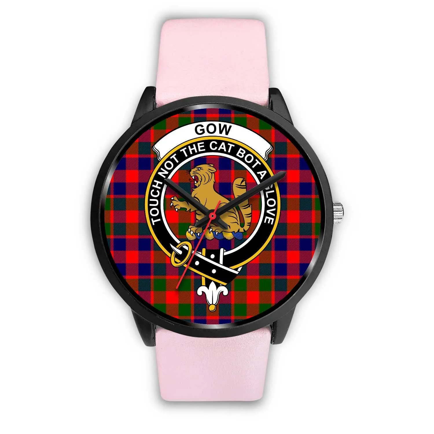 Gow of McGouan Clan Badge Tartan Black Watch