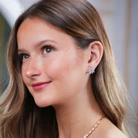 Heather -Crystal Bridal Earrings