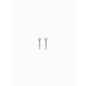Heritage Topaz White Brass Topazs Earrings