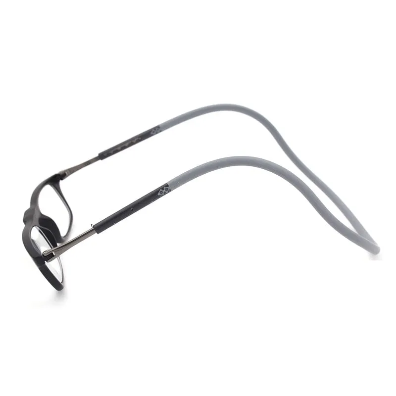 Hotochki Unisex Full Rim Rectangle Tr 90 Presbyopic Reading Glasses H232