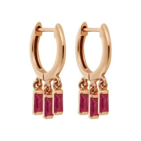 Hug Baguette Hoops R-RU