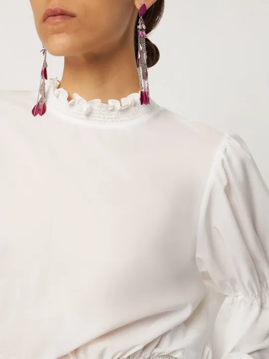 Isabel Marant   Color shiny Lea drop earrings 
