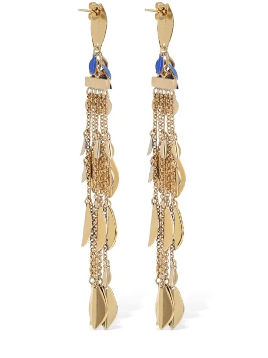 Isabel Marant   Color shiny Lea drop earrings 