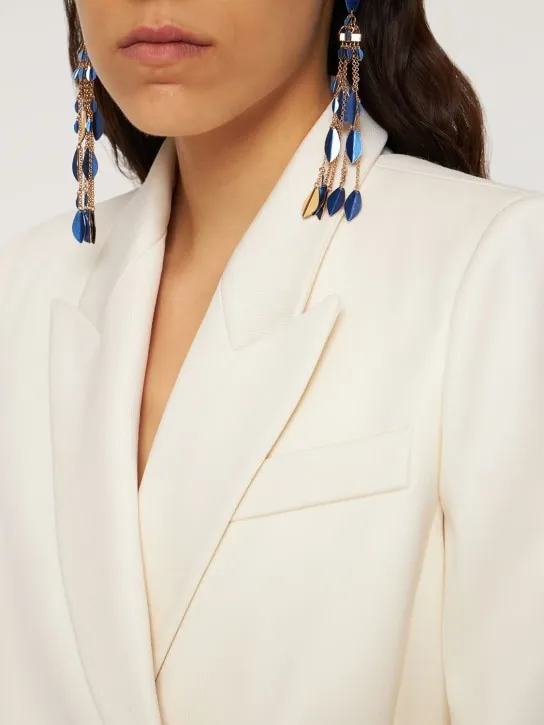 Isabel Marant   Color shiny Lea drop earrings 
