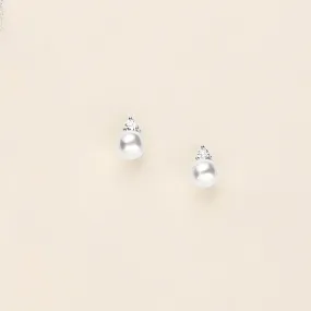 Jennifer Pearl Stud Earrings