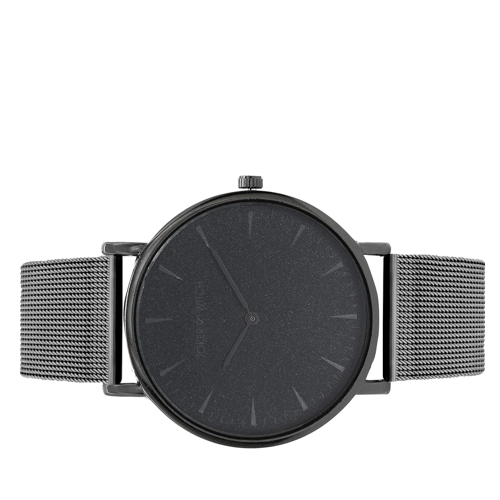 Joker & Witch Phile Black DIAL Metallic Analog Watch for Men