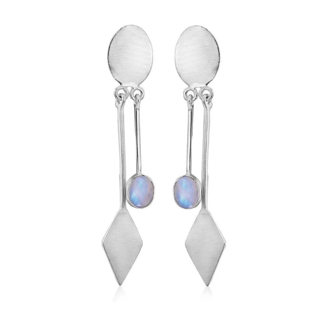 Karo Earrings in various gemstones